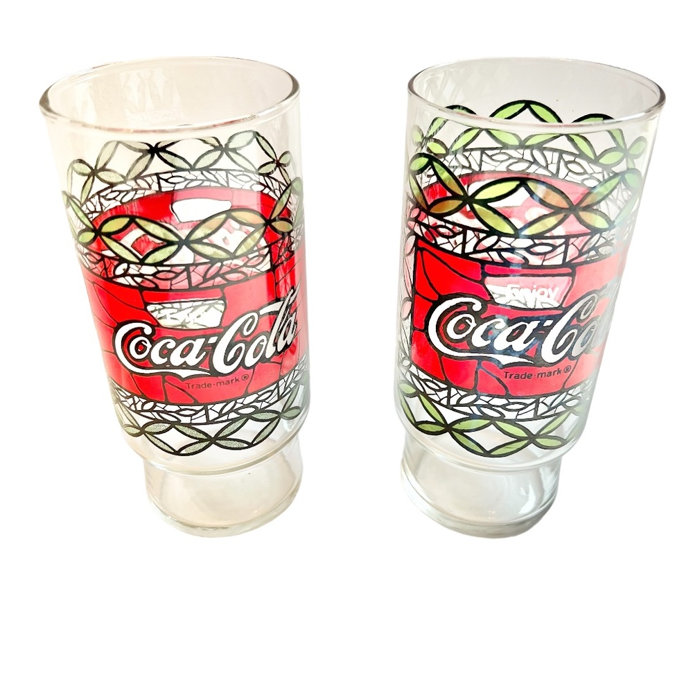 Vintage Dairy Queen Coca-Cola Glasses
